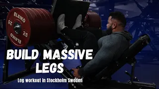 Build massive Legs with This Workout | Gymmet Gym Stockholm