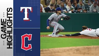 Rangers vs. Guardians Game Highlights (9/16/23) | MLB Highlights