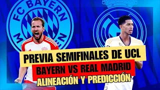 BAYERN vs REAL MADRID 🤩 SEMIS CHAMPIONS LEAGUE 🚀 PREVIA, ALINEACION y PREDICCION con @yohablofutbol