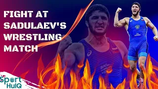 Fight In Wrestling Match. Sadulaev Was Very Angry