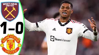 West Ham vs Manchester United 1-0 - Goals and Highlights 07/05/2023 HD