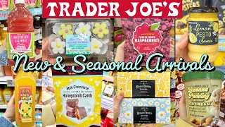 💛 TRADER JOE’S NEW SPRING ARRIVALS + DISCONTINUED ITEMS & GROCERY HAULS 🛒