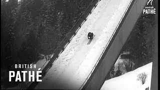 Finn Wins Ski Contest Aka Ski Jumps In Garmisch (1956)