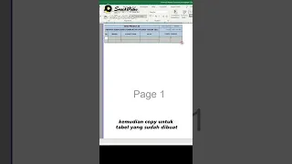 Cara membuat tabel tanda tangan di excel dengan cepat