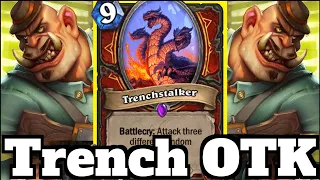 3 Heads Are Better Than 1! Trenchstalker OTK Combo! | Hearthstone