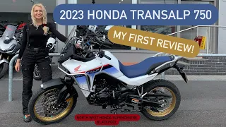2023 Honda Transalp 750 - My first review!