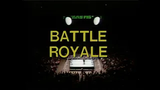 Paul Orndorff Hulk Hogan Andre The Giant Big John Studd - 18-Man Battle Royal - 4/30/1984 - WWF