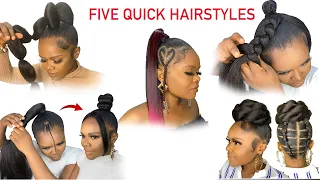 5 Quick And Easy Hairstyle Using Braid Extension