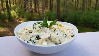 Bow-Tie Chicken Alfredo