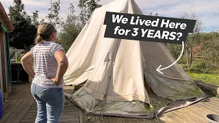 The Tent is Down, Long Live the Tent! - Living Off Grid in Portugal