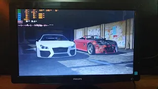 GTA V (E8400 @4.05GHz, GT340 1GB GDDR5, 4GB DDR2 @890MHz)