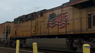 UP foreign power and more!  Railfanning 5/17/24