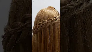 Beautiful Braid Hairstyle #viral #shorts #cute #short