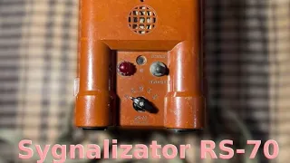 Sygnalizator Promieniowania RS-70