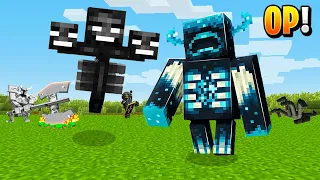 Team Warden vs Team Wither in Minecraft...