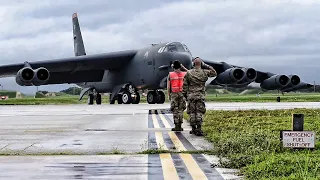 B-52 Bomber Stationed On Guam (July 2021)