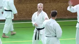 Gasshuku JKA Karate with sensei Naka Tatsuya