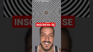 INCRÍVEL ILUSÃO DE ÓTICA | esse vídeo vai fazer vc ficar alucinado 😱 #shorts