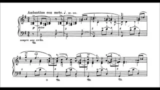 Brahms-Godowsky - Lullaby, piano solo version (audio + sheet music)