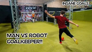 Street Panna VS Robot Goalkeeper!! Insane Goals!