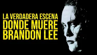 🐉La VERDADERA ESCENA donde MUERE BRANDON LEE - ¿cómo murió? - la muerte de Brandon Lee