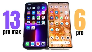 iPhone 13 Pro Max vs Pixel 6 Pro Speed Test!