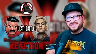 Battle of Supermen! Omni-Man VS Homelander (Invincible VS The Boys) | DEATH BATTLE! Reaction