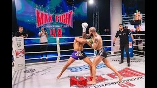 MAX FIGHT CHAMPIONSHIP 48 Muay Thai /70 kg Cristian Zane VS Anton Petrov