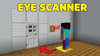 Working Eye Scanner in Minecraft Bedrock! (No Mods)