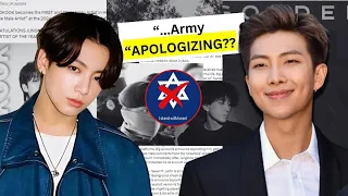 ARMY's being "hypocrites" & apologizing to JUNGKOOK again, BTS military UPDATES