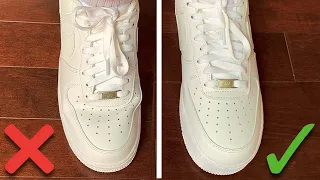 How To Make Your Own Crease Sheilds For Air Force 1's