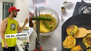 Diljit Dosanjh's FUNNY Cooking Video In Quarantine