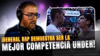 ¡GENERAL RAP DEMUESTRA SER LA MEJOR COMPETENCIA UNDERGROUND! | 16AVOS GENERAL RAP NACIONAL