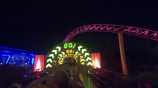 Slinky Dog Dash - Nighttime POV 2019 | Walt Disney World