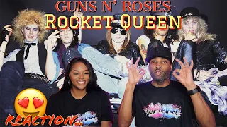 FIRST TIME HEARING GUNS N' ROSES "ROCKET QUEEN" REACTION | Asia and BJ