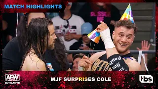MJF Throws Adam Cole A Surprise Birthday Party? | AEW Dynamite | TBS