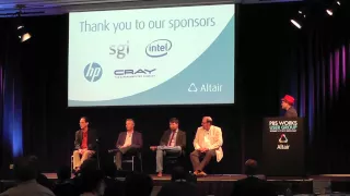 HPC Technology Panel at the PBS Works User Group
