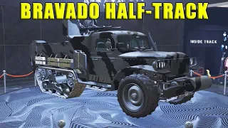 Bravado Half-Track. Грузовик на подиуме в GTA Online. Почему его стоит купить?