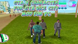 GTA 5 Character spawner Mod for GTA Vice City PC Mod