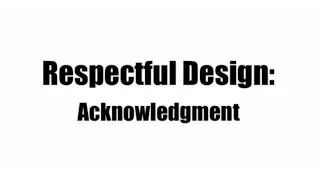 AIGA Respectful Design Video (full)