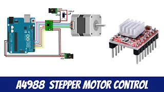 A4988 Stepper Motor Controller - Arduino & NodeMCU