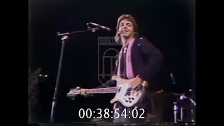 Paul McCartney & Wings - Live in Atlanta 1976 News Footage