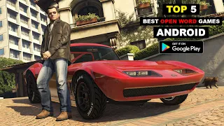 5 Best Open-world Games like GTA 5 and GTA Vice City for Android Devices | Available on PlayStore 🔥