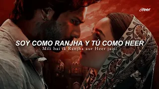 Kalank (Duet) - Kalank (Traducido al español - Hindi)