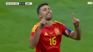 ملخص مباراة البرازيل واسبانيا 3-3 - ملخص أهداف البرازيل واسبانيا - أهداف كاملة - Brazil Vs Spain