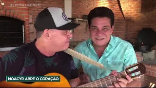 MOACYR FRANCO É ENTREVISTADO NO DOMINGO ESPETACULAR