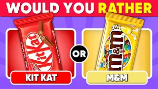 Would You Rather… Gold VS Red Food! 🍔🍕 Daily Quiz