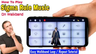 Learn To Play SIGMA RULE Music On Walkband Mobile | Walkband Repeat Tutorial