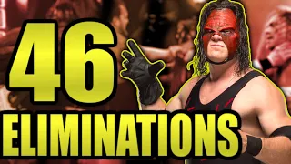 WWE Royal Rumble Elimination Records