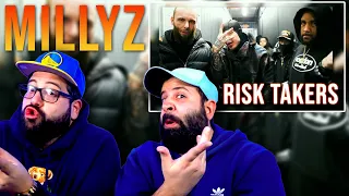 BETTER THAN YB? Millyz ft. Albee Al & Leaf Ward - Risk Takers | REACTION!!